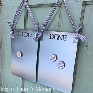 Boards: To Do / Done Classic Chart Set