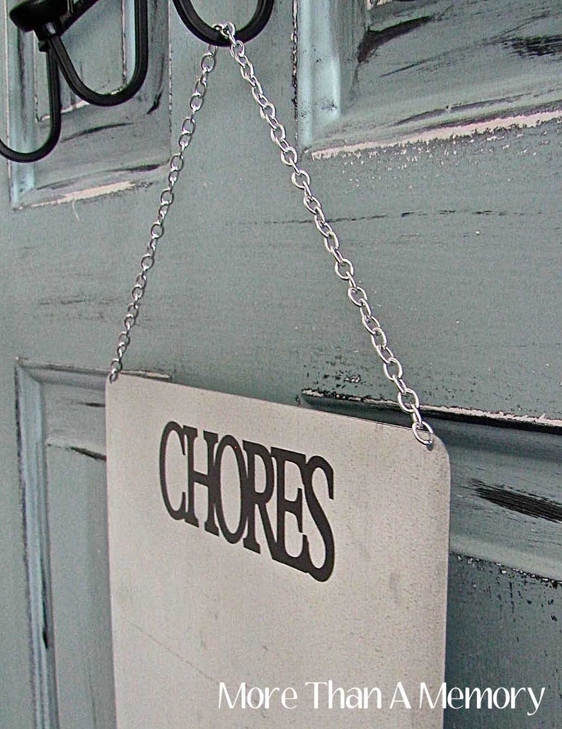Set: XL Custom Chore Chart System for Two - Etsy