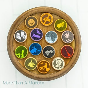 Custom PICTURE Chore, Responsibility & Errand Magnets