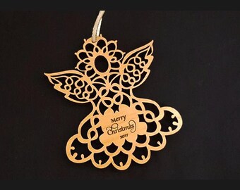 Custom 2019 Engel Ornament, Baum Weihnachtsdekoration, Feiertags Dekor