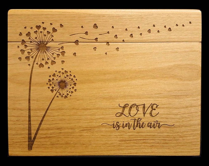 Personalized Wedding Gift, Wood Recipe Box