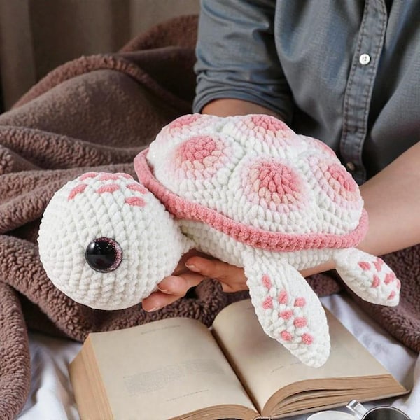 Amigurumi Schildkröte Häkelanleitung - Anmutiges Plüsch PDF