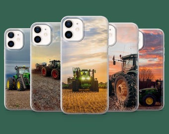 Tractor Phone Case Farm Harvest Country Farm Cover for iPhone 18 Pro, 17, 16, 15, 14, 13, 12, Samsung S26, S25, S24, A57, A17, Pixel 11, 10