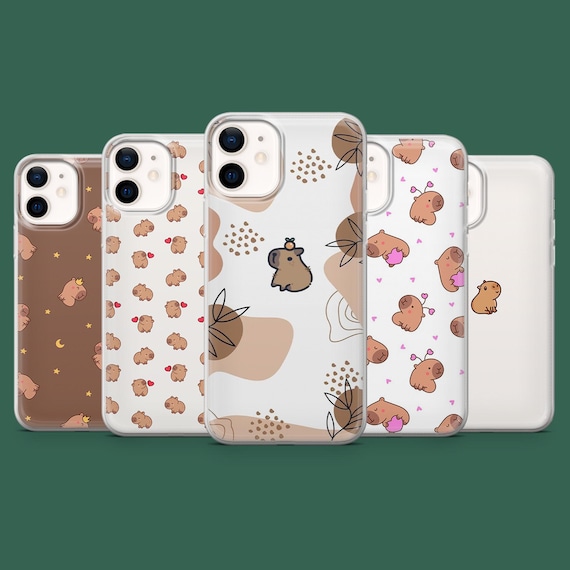 Capybara Phone Case Roddent Cute Cappy Cover for 17, 17Pro, 16, 15, 14, 13,  12, Samsung S26, S25, S24, S23, S22, A56, Pixel 10A, 10Pro, 9A