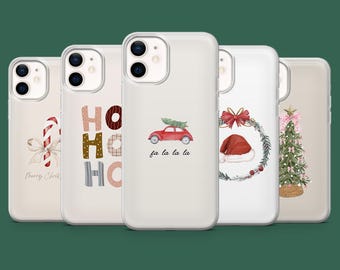 Kersttelefoonhoes Cosy Winter Cover voor 17, 17Pro, 16, 15, 14, 13, 12, Samsung S26, S25, S24, S23, S22, A56, A16, Pixel 10A, 10Pro, 9A
