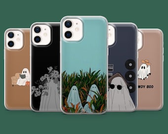 Funda de Halloween para teléfono con diseño espeluznante para 17, 17Pro, 16, 15, 14, 13, 12, 11, Samsung S26, S25, S24, S23, S22, A16, A56, Pixel 10A, 10Pro, 9A