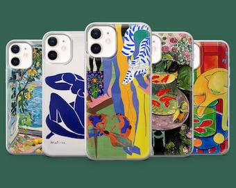 Henri Matisse Phone Case Painting Cover for 17, 17Pro, 16, 15, 14, 13, 12, Samsung S26, S25, S24, S23, S22, A57, A17, Pixel 10A, 10Pro, 9A
