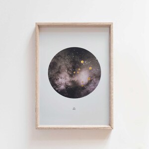 Libra | Constellation Art Print | Star Sign Print | Horoscope Print | Zodiac Wall Art | Zodiac Print | Astrology Wall Art | Bedroom Wall Art