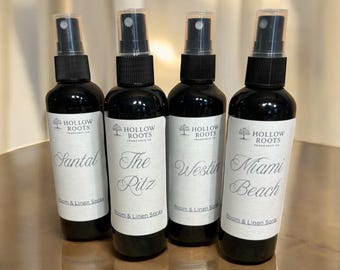Hotel inspired Room and Linen Spray | Clean Fresh Long- Lasting Mist | Boutique Home Scents