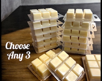 Wax Melt Bundle – Choose Any 3 Scents | Mix & Match | 65 Scent Options