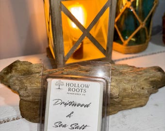 Driftwood & Sea Salt Wax Melts | Coastal Scent | Beach House Vibes