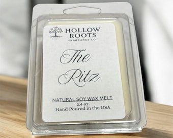 The Ritz Soy Wax Melts – Hotel Inspired Scent, Natural Hand-Poured Candle Tarts
