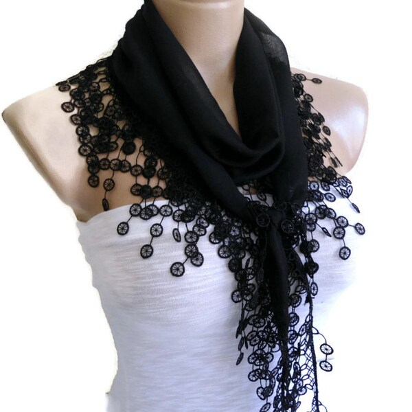 Traditional Turkish-style, Necklace scarves,Headband, scarf, gift,Black, fashion, 2012, Special Fashion