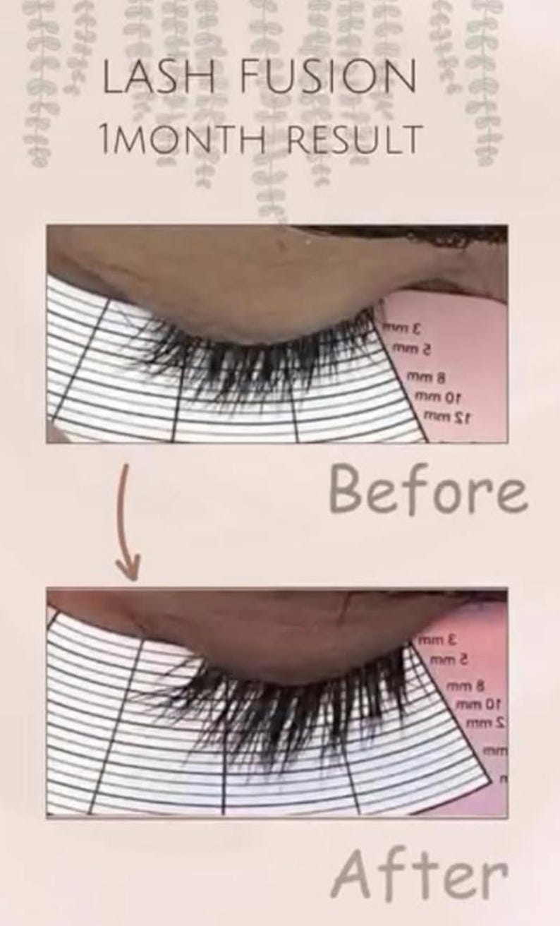 Lash Fusion Eyelash Growth Serum | Natural Vegan Lash Serum for Longer, Stronger Lashes image 4
