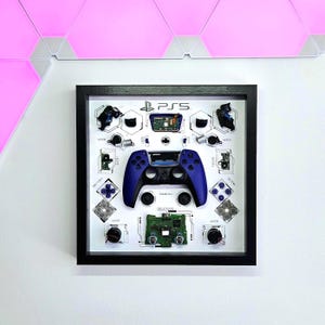 Demontage PS5-controller: gerestaureerd, gedeconstrueerd en gereconstrueerd.