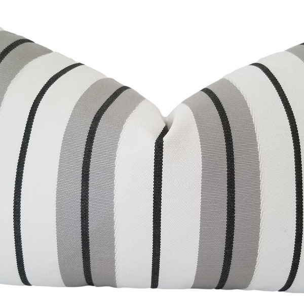 Black Outdoor Pillow Etsy