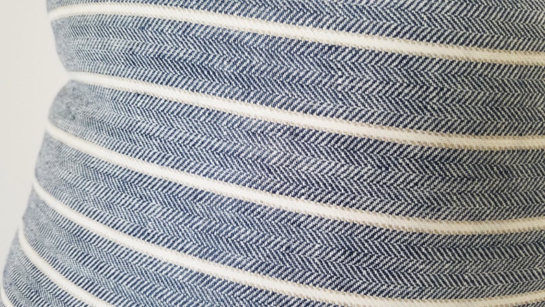 Modern Farmhouse INDOOR Pillow, SAMPLE SALE, Farmhouse Decor, Striped Pillow, Pillow Cover Only image 3