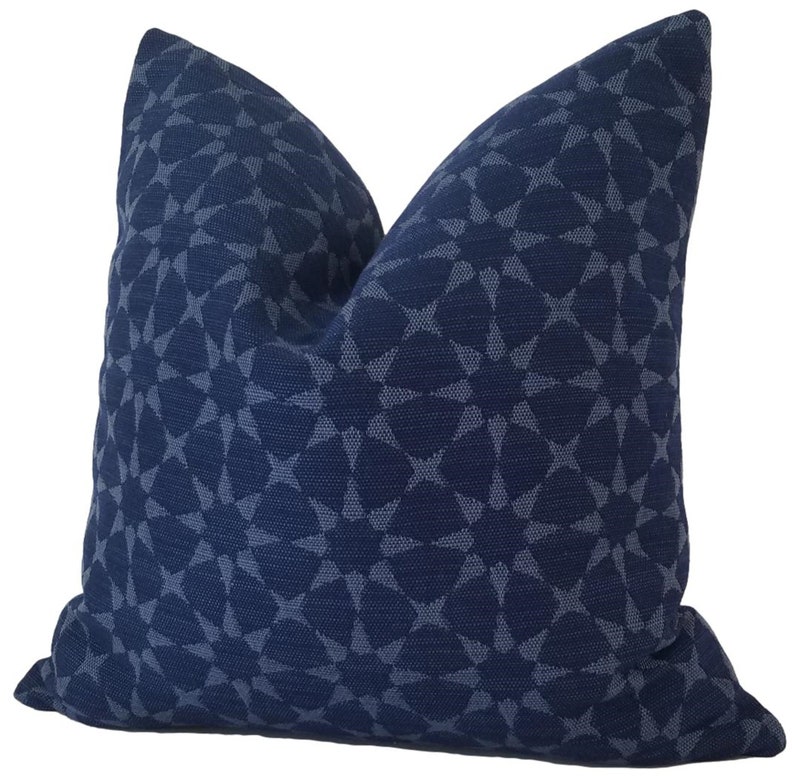 Perennials Stra Power in Anthracite Outdoor Pillow Cover, Outdoor Cushions, Martyn Lawrence Bullard, Reversible Fabric, Pillow Cover Only image 8