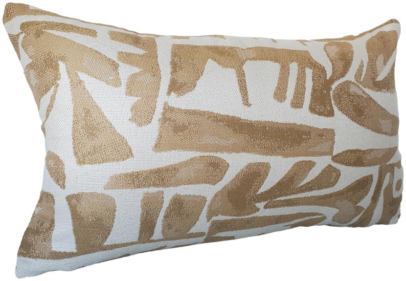Outdoor Pillow Cover, Sunbrella Paros in Caramel, Outdoor Pillow Cover, Indoor Outdoor, Pillow Cover only image 6