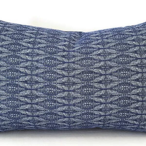 Perennials Groovin Navy Outdoor Pillow, Outdoor Cushion, Designer Fabric, Custom Pillow, Pillow Cover only