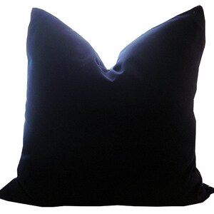 SAMPLE SALE, 22x22 Sunbrella Florence in Navy Outdoor Pillow, Cushion Cover, Home Decor, Pillow Cover only image 2