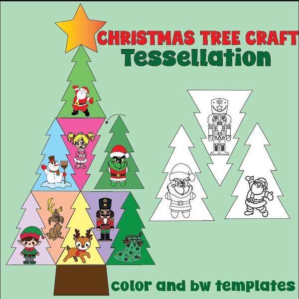 Printable Tessellation - Etsy UK