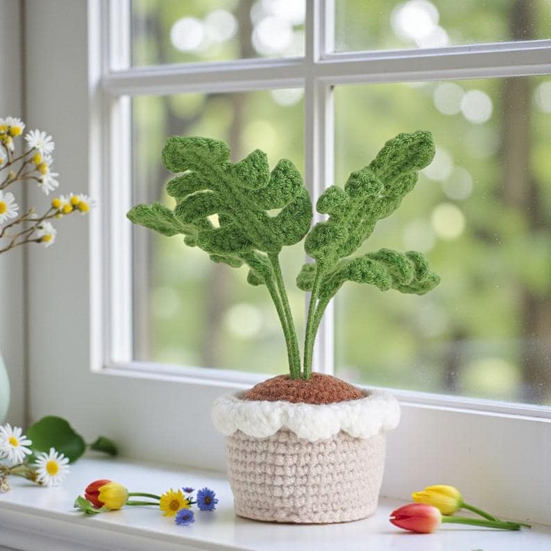 Crocheted House Plants - Etsy