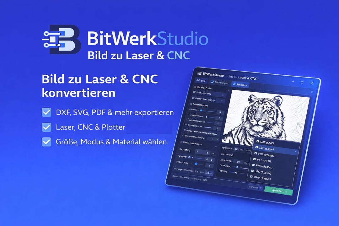 Laser Bitmap Bitwerkstudio – Image to Laser, CNC | Image Converter for DXF, SVG, PDF ...