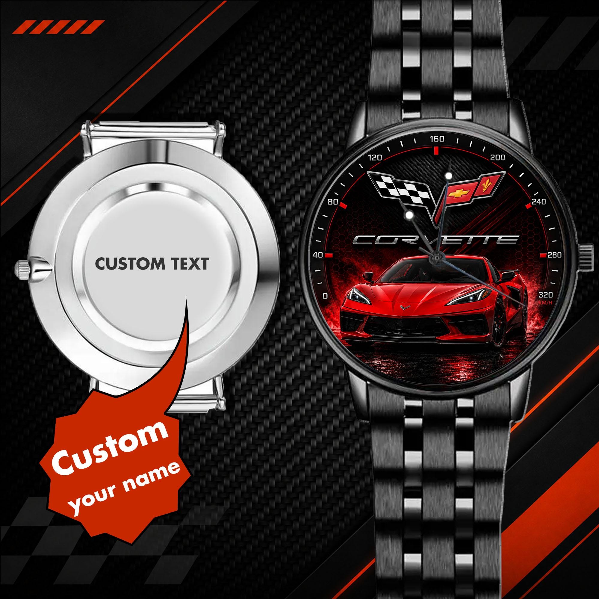 Corvette wrist watch - Etsy 日本