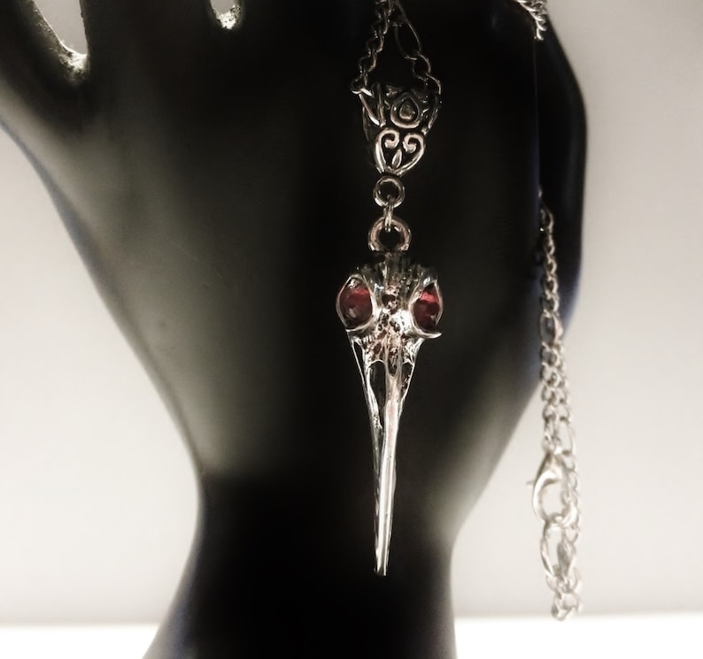 Origami Raven Necklace