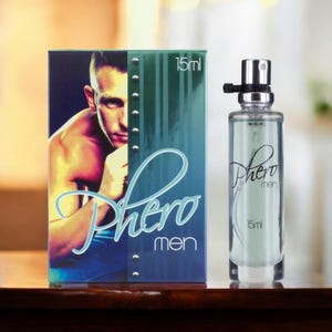 Pheromone Eau de Toilette for Men 15ml – Modern Discreet Musk Fragrance | Confidence-Boosting Scent | Travel Size Perfume image 1