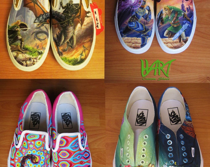custom painted shoes for sale