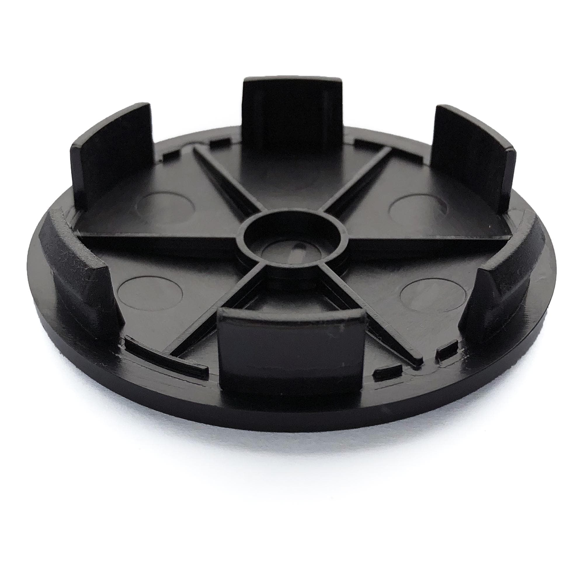 68mm / 62mm 4x Black Chrome Wheel Center Caps - Camry Corolla RAV4