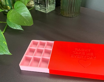 Customisable 7 Day Pill Box – 3 Times a Day - Personalised 3D Printed Medication Organiser