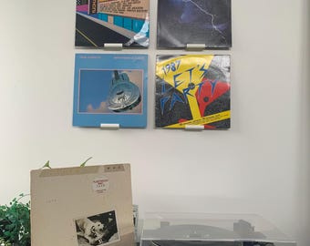 Wall Mounted Vinyl Record Holder – 3D Printed Wall Shelf for LP Records