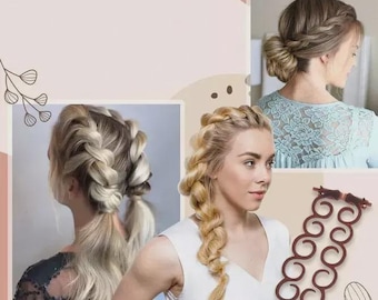 Easy Hair Braid Tool - 3 PACK - Hair Styling Accessories