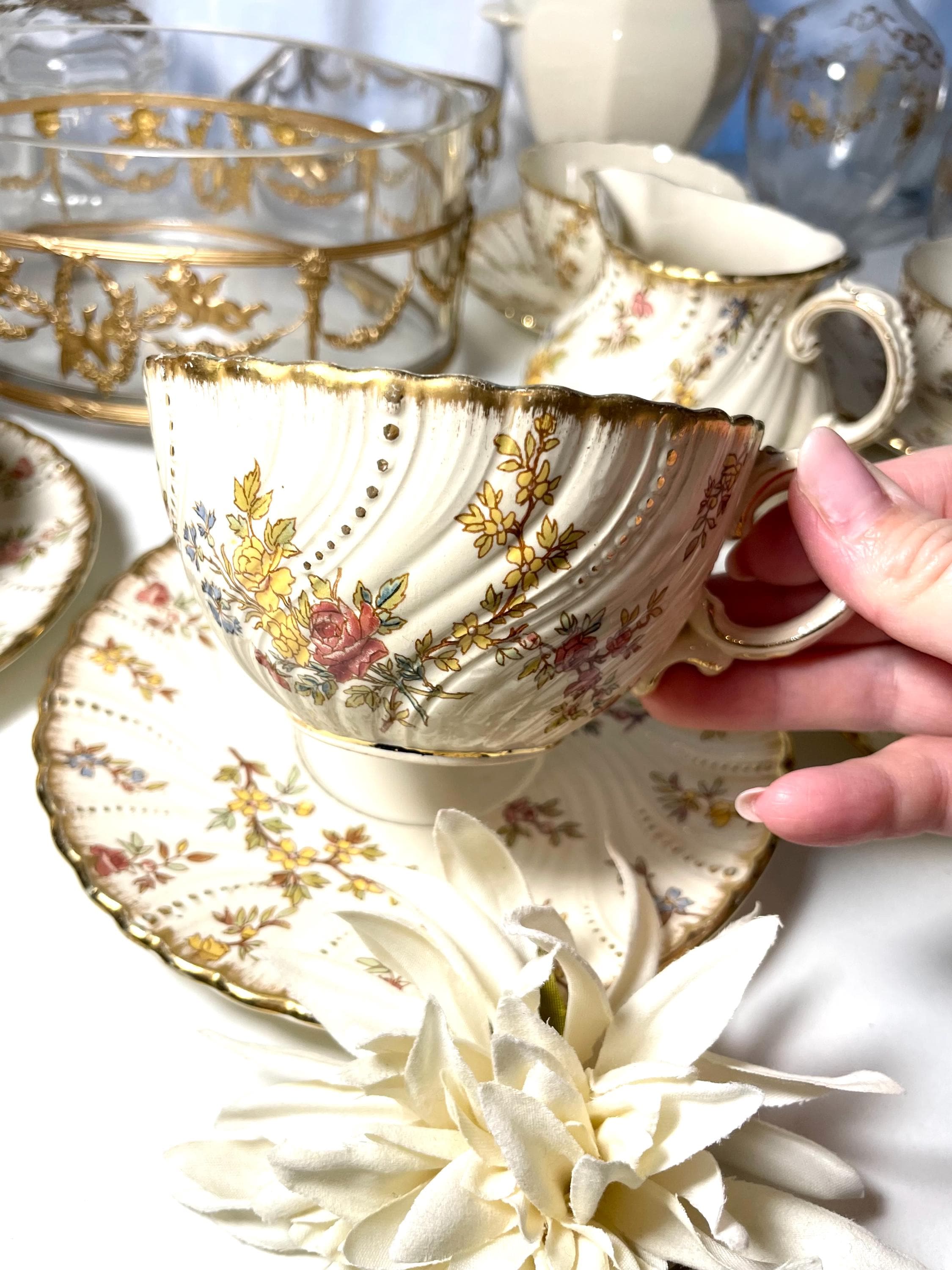 Sarreguemines louis xv - Etsy 日本