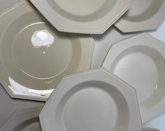 Antique Soup Plate, Creil et Montereau