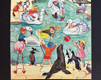 Kinderpuzzle Otto Maier Verlag Ravenburg made in West Germany