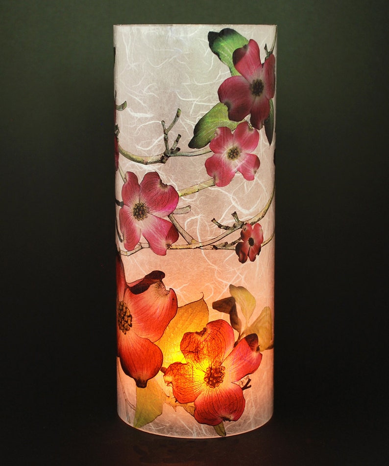 Dogwood electric candle hurricane. Extra Large size with one Etsy