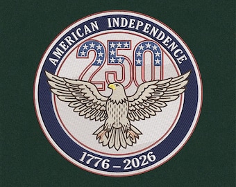 American Independence Eagle Embroidery Design (Digital Download)