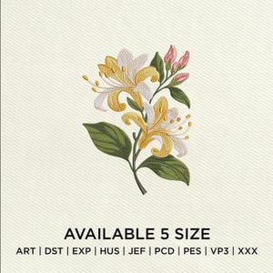 Vintage Flower Embroidery - Etsy