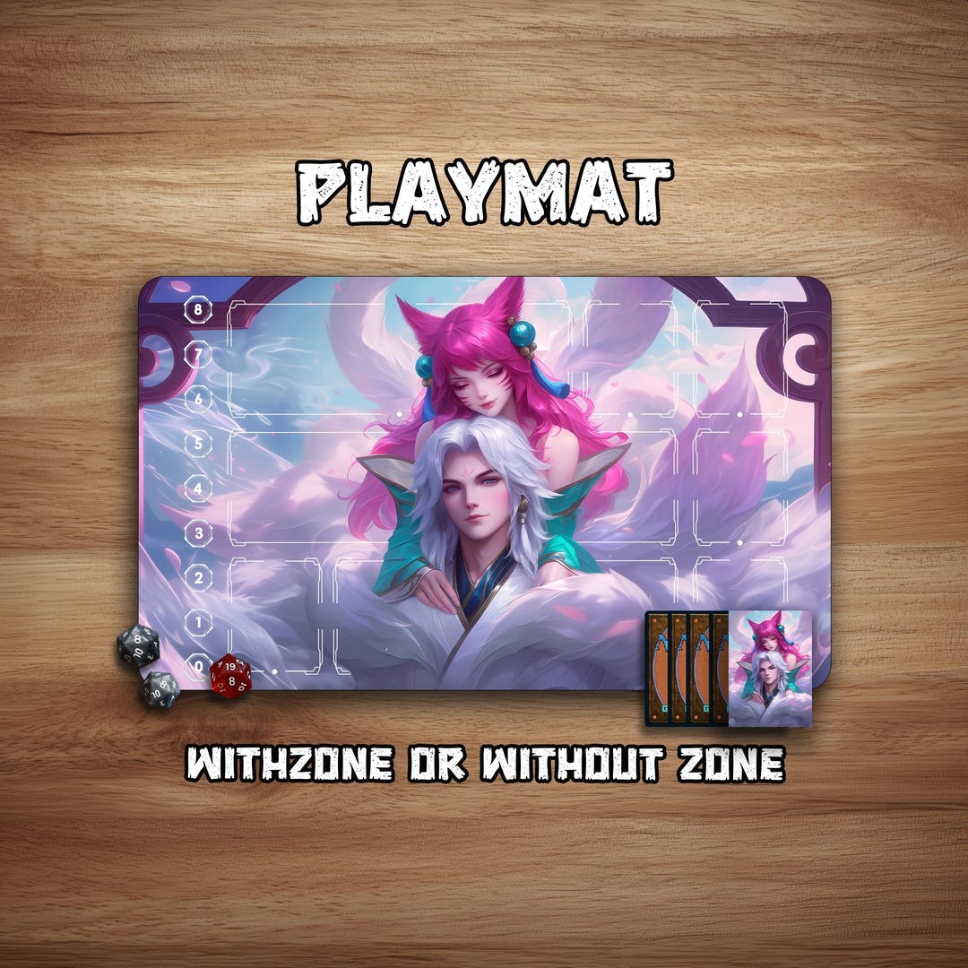 Riftbound Playmat | Yone and Ahri Spirit-blossom | 24