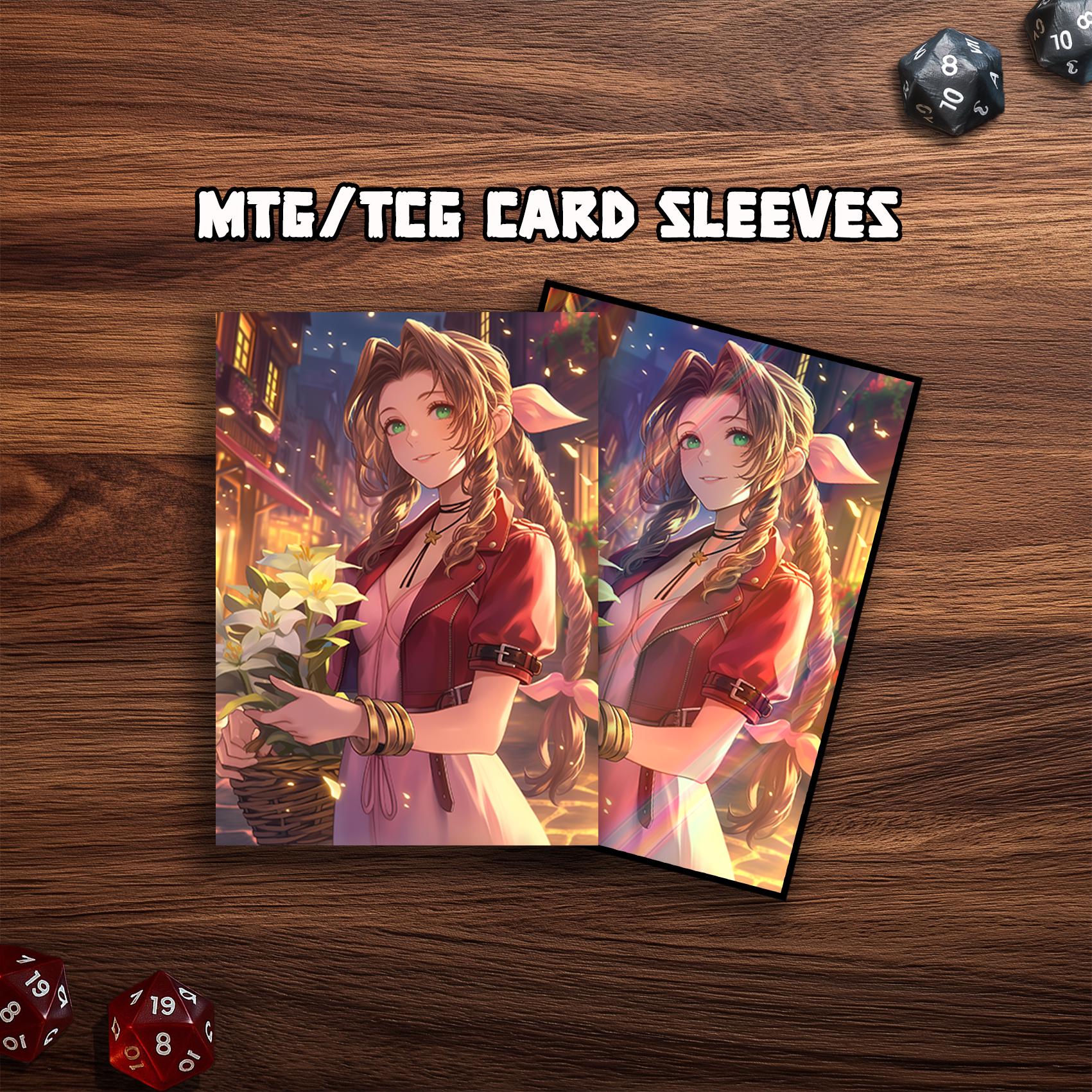 aerith card mtg MTG FINAL FANTASY 471 Aerith, Last Ancient (Borderless) (Chocobo Track Foil) main image 0