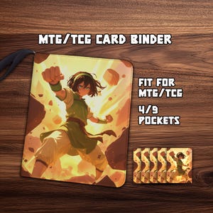 avatar card binder 8-Pocket Zipfolio 160+ Xenoskin