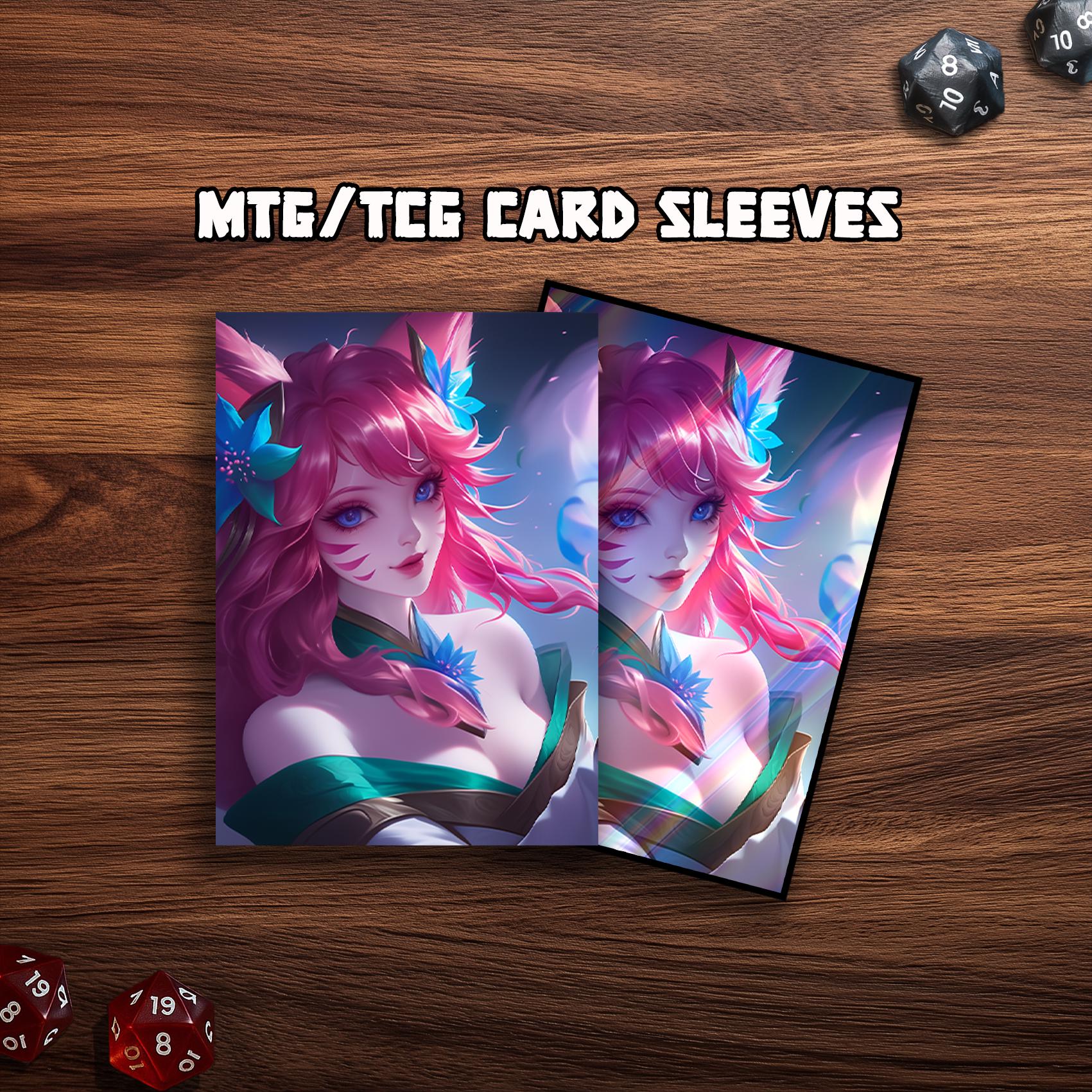 Card Sleeves Tcg Ahri - Etsy