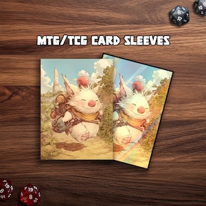 moogle card sleeves Ultra PRO - Final Fantasy x Universes Beyond Stiltzkin, Moogle Merchant  100ct Deck Protector Sleeves for Magic: The Gathering main image 1