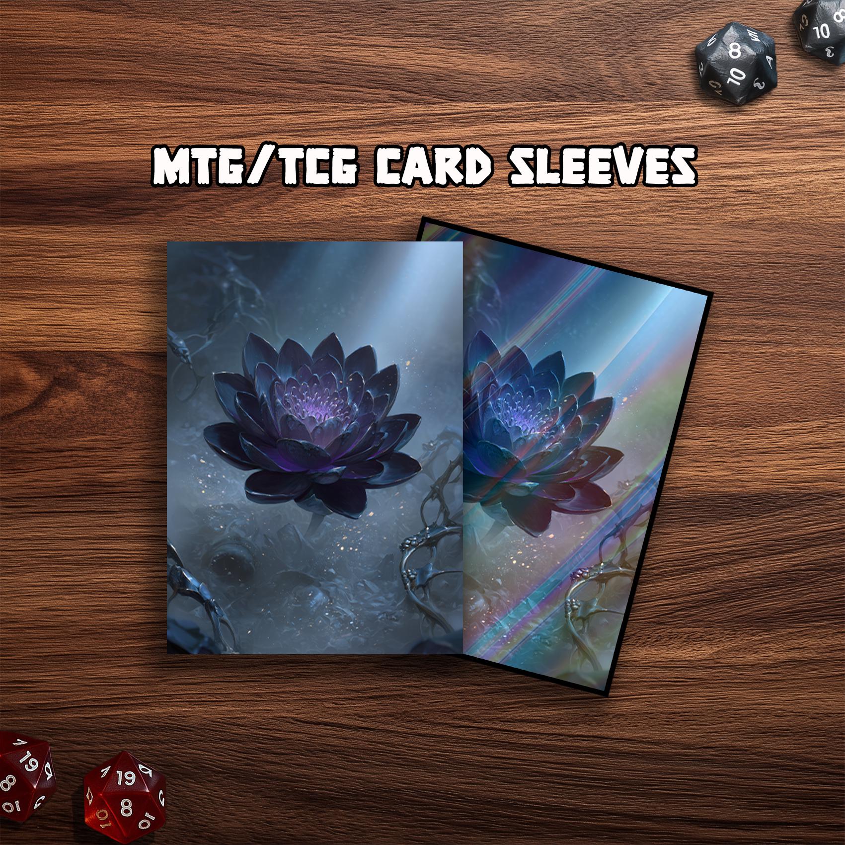 Black Lotus Card Sleeves - Etsy