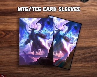 Pochettes pour cartes MTG Lightning Dragon, taille standard du JCC