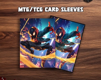 Miles Morales Card Sleeves: MTG, TCG Standard Size,3.6"x2.6" - Etsy Israel Miles Morales Card Sleeves: MTG, TCG Standard Size,3.6"x2.6" - Etsy Israel